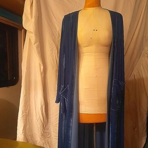 Lularoe Sarah velvet duster/kimono/cardigan